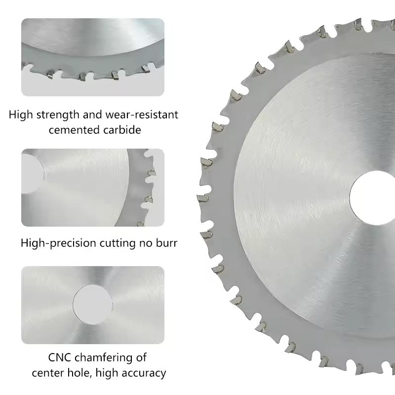 1pcs Metal Cutting Blade 4"/7"/8" 20T 32T 48T Circular Saw Blade For Aluminum Iron Steel Metal Cutting Disc Carbide Saw Blade
