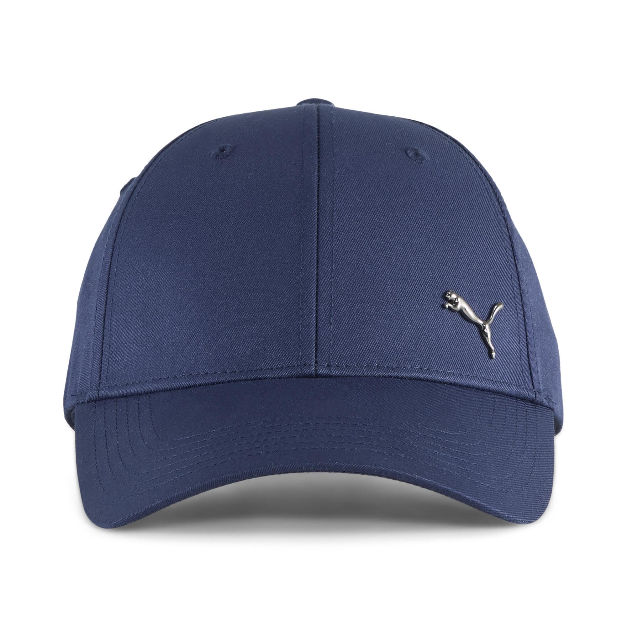 

PUMA ESS Metal Cat BB 2025 Navy Cap, Junior, 026556, Fall/Winter Color, (02)