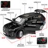NEW 1:24 Cadillac XT6 SUVAlloy Model Car Toy Diecast Metal Casting Pull Back Sound and Light Car Toys For Collection Vehicle
