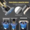 Professional Hair Clippers for Men Cordless Hair Clipper for Hair Cutting Kit 3-in-1 LED Haircut Set with Foil Shaver