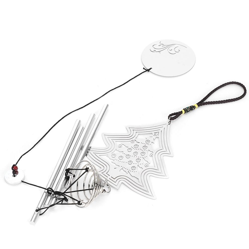 Rotating Wind Chimes DIY Personality Novelty Ornaments Crafts Decorations 315E Christmas Tree