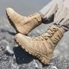 Men’s Tactical High-Top Combat Boots - Non-Slip, Wear-Resistant Outdoor Training Footwear