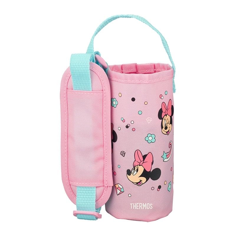 Thermos replacement Straw bottle part FJV-400F pouch, pink/blue (P-BL)