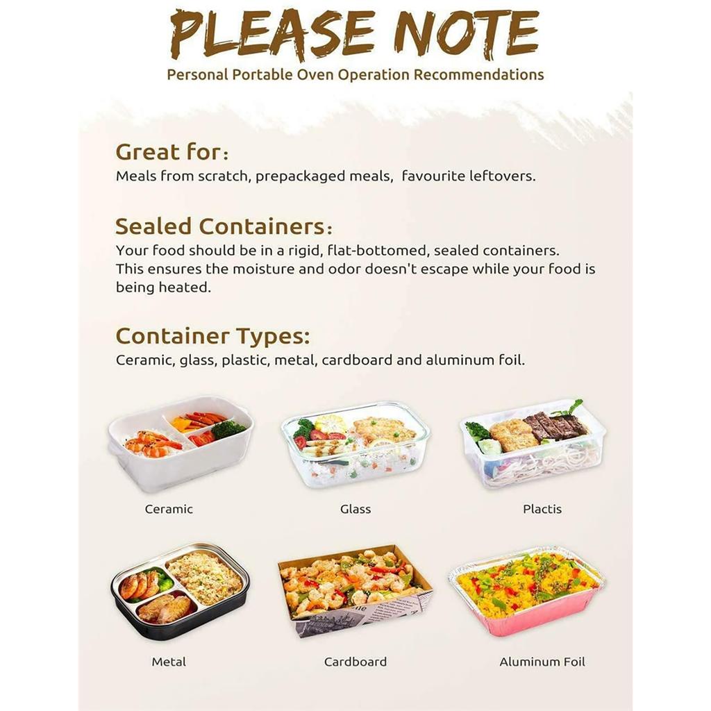 Waterproof Multifunction USB Heating Lunch Box Insulation Bag Car Outdoor Office