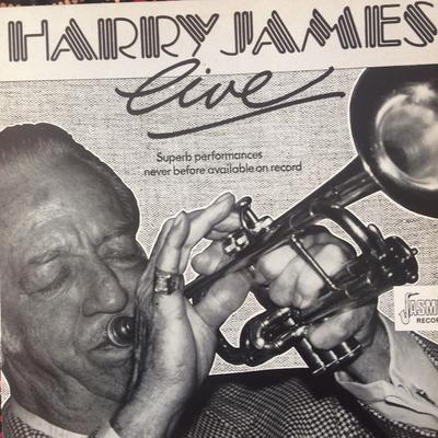 LP Record HARRY JAMES - Harry James Live JASM2533 Jasmine Records UK Jazz Used