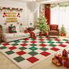 Christmas Tree Carpet New Year Festival Atmosphere Feeling Large Size Living Room Bedroom Floor Mat Home Decoration
