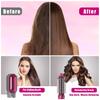 5 In 1 Hair Dryer And Hot Air Comb Brush With Curling Iron Hair Straightener For Fast Drying Curling Straightening And Styling
