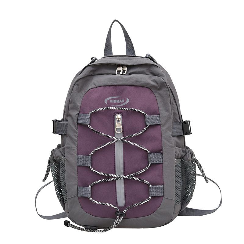Large Capacity Travel Backpack for Men and Women, Outdoor Mountaineering and Fitness Bag, Multifunctional Cycling Nylon Backpack