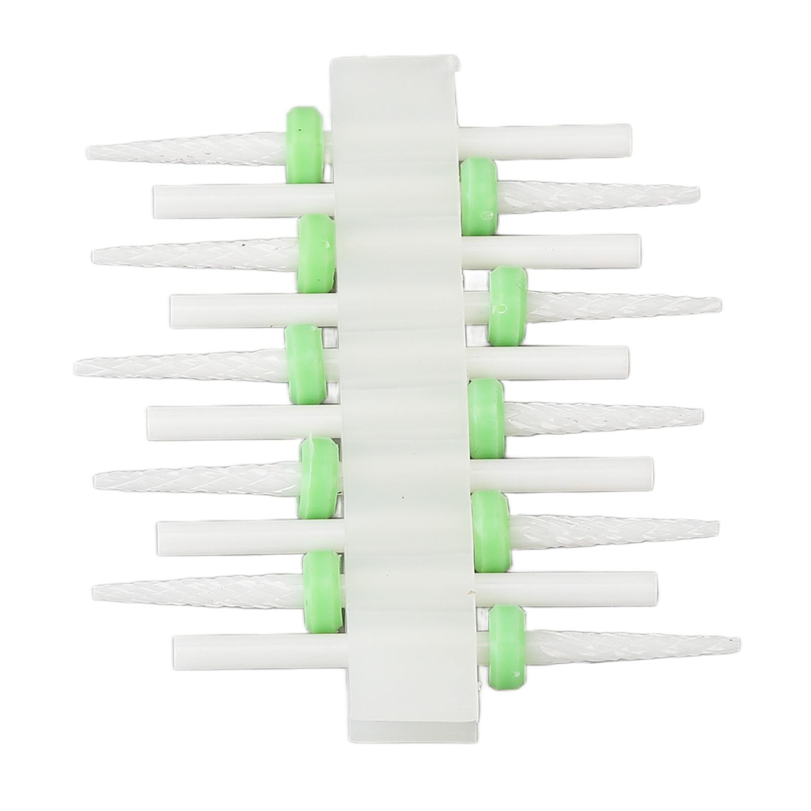 

10 шт. керамических насадок для ногтей, набор для домашнего маникюрного салона, гель-лак, удаление омертвевшей кожи, кутикулы, насадки для ногтей