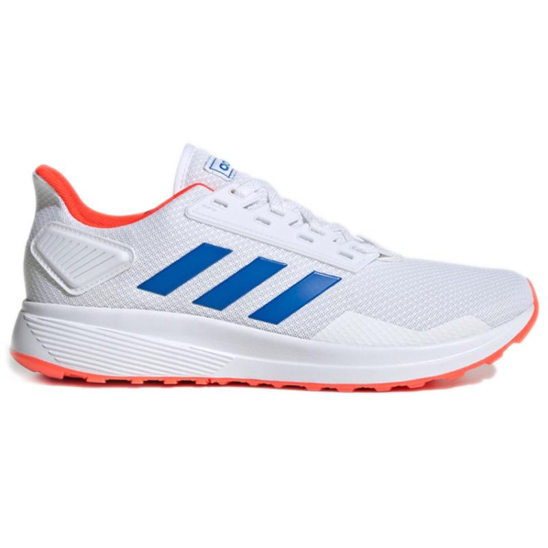 Adidas Duramo 9 'White Glow Blue Red' Sneakers EG8665