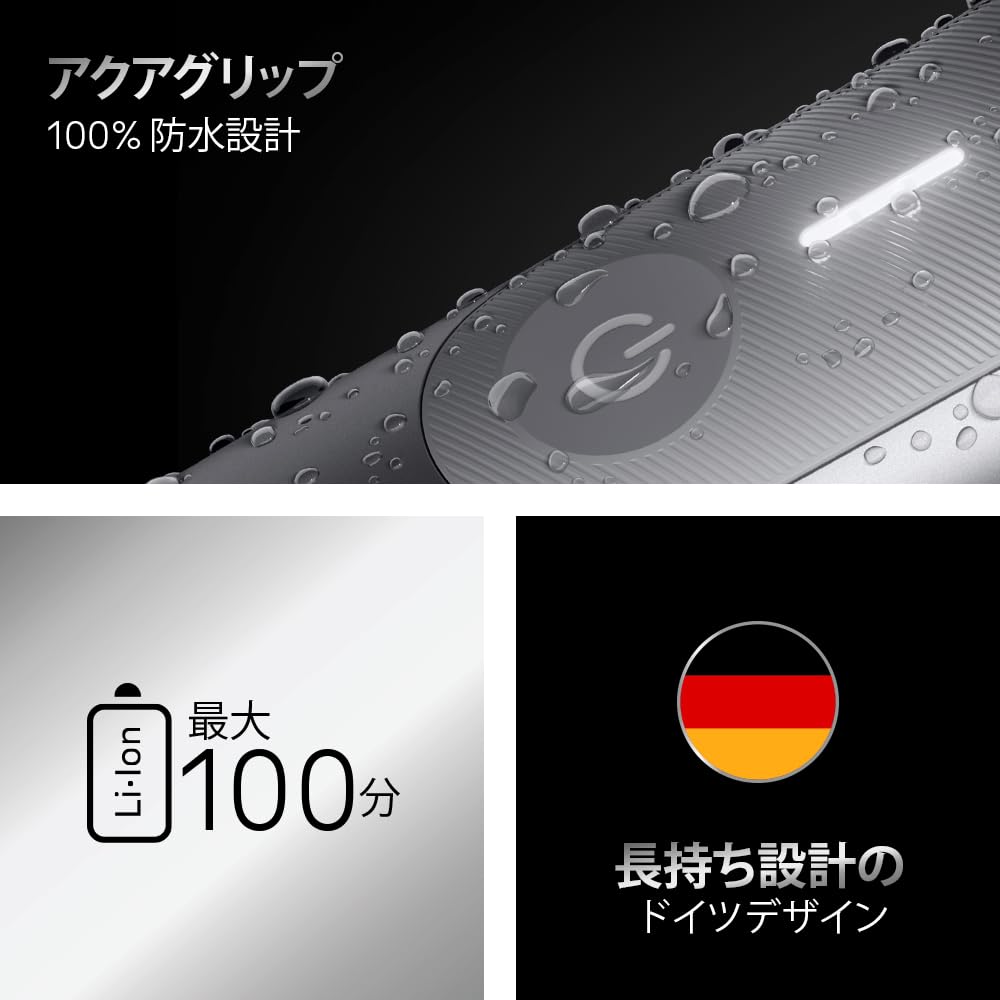 Braun Series 7 Body Face Groomer BG7550 4 Cleaning Brush & Trimmer, Combs, Pouch,