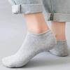 1/5/10/20 Pairs Shallow Mouth Boat Socks Solid Color Socks Anti Slip and Odor Resistant Men's Socks Casual Socks