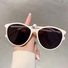 Vintage Round Sunglasses  New in Women Stylish Gradient Candy Color Shades Trendy Luxury Brand Designer Sun Glasses