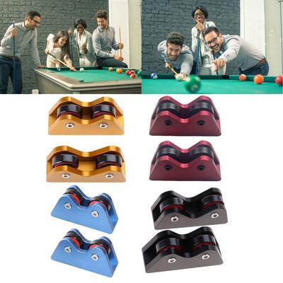 1 Paar Pool Billard Queue Snooker Club Roller Geradheitsdetektor Inspektionswerkzeug Pool Billard Queue Geradheitsprüfer