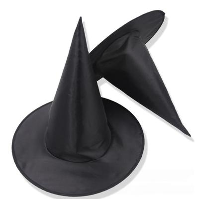 Halloween Hat Witch Wizard Black Hat S/L 2 Sizes Available Home Courtyard Decoration Masquerade Halloween Costume Party Prop ZYF