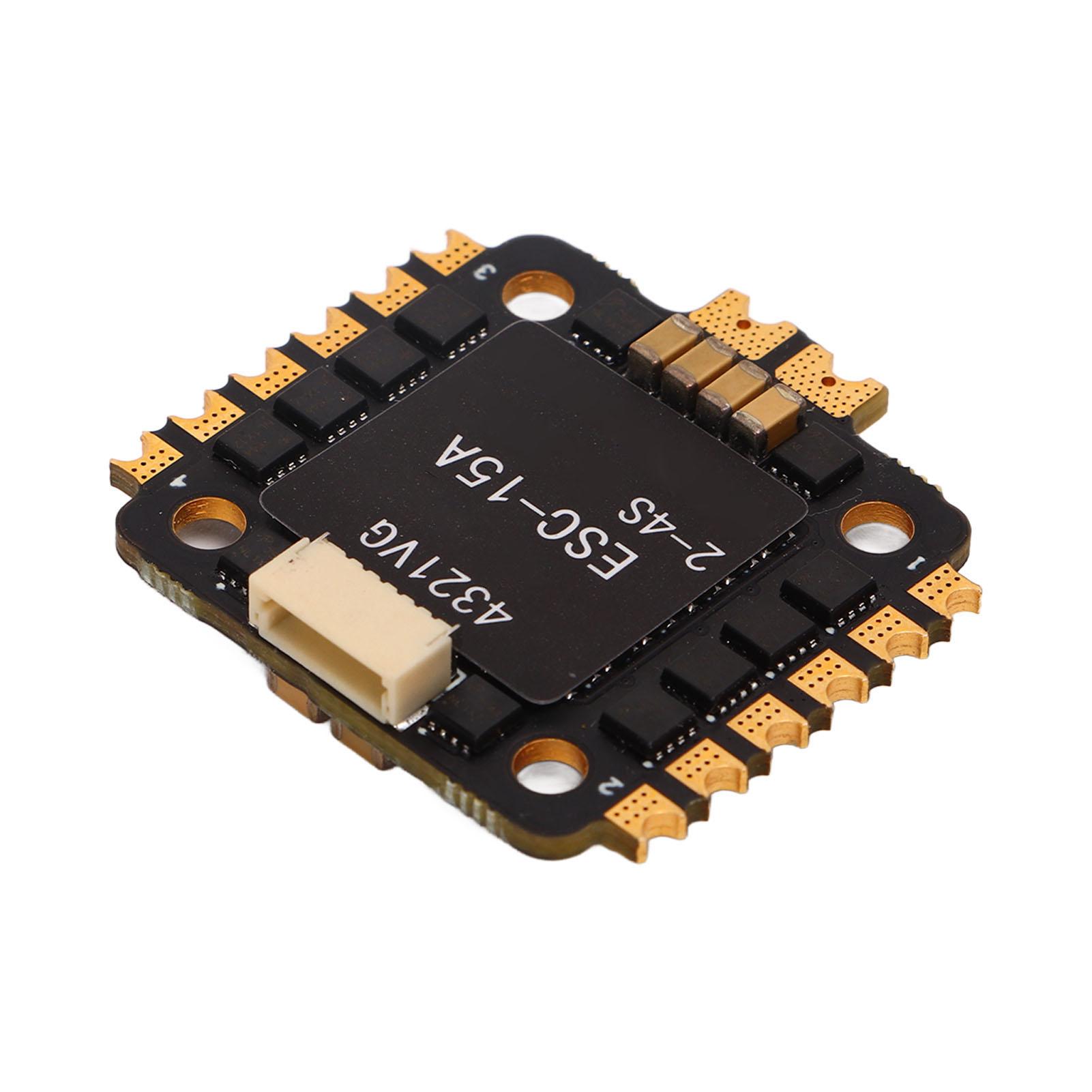 

HAKRC RC Дрон ESC 15A Чорний Швидка реакція 4 в 1 Дрон ESC для FPV Дрона Квадрокоптера