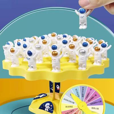 Weltraumfahrer Balancierbaum Spielzeugset Kinder Balancier-Zuordnungsspiel Spielzeug Kinder Balancierbrett Geschenke Eltern-Kind-Interaktion Tischspiele
