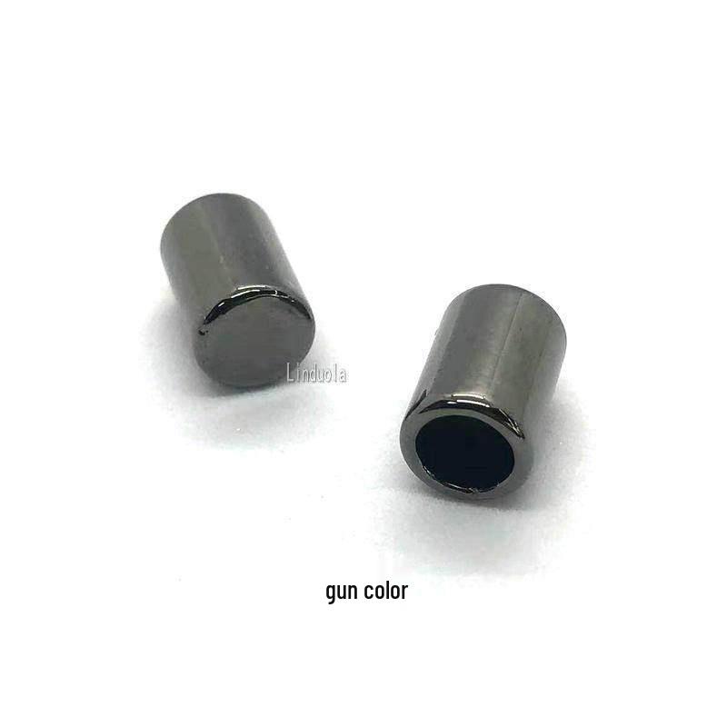 6MM Round Metal Drawstring Stopper Buckle for Hoodie, Pant, and Hat Adjustments