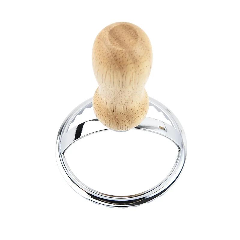 Manual Pasta Molds Home Ravioli Cutter Cookie Press Mold with Wooden Handle Kitchen Baking Tool for Dumplings Lasagna Pierogi