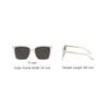 Burberry Square Sunglasses Women Sunglasses White 0BE4411D-410087
