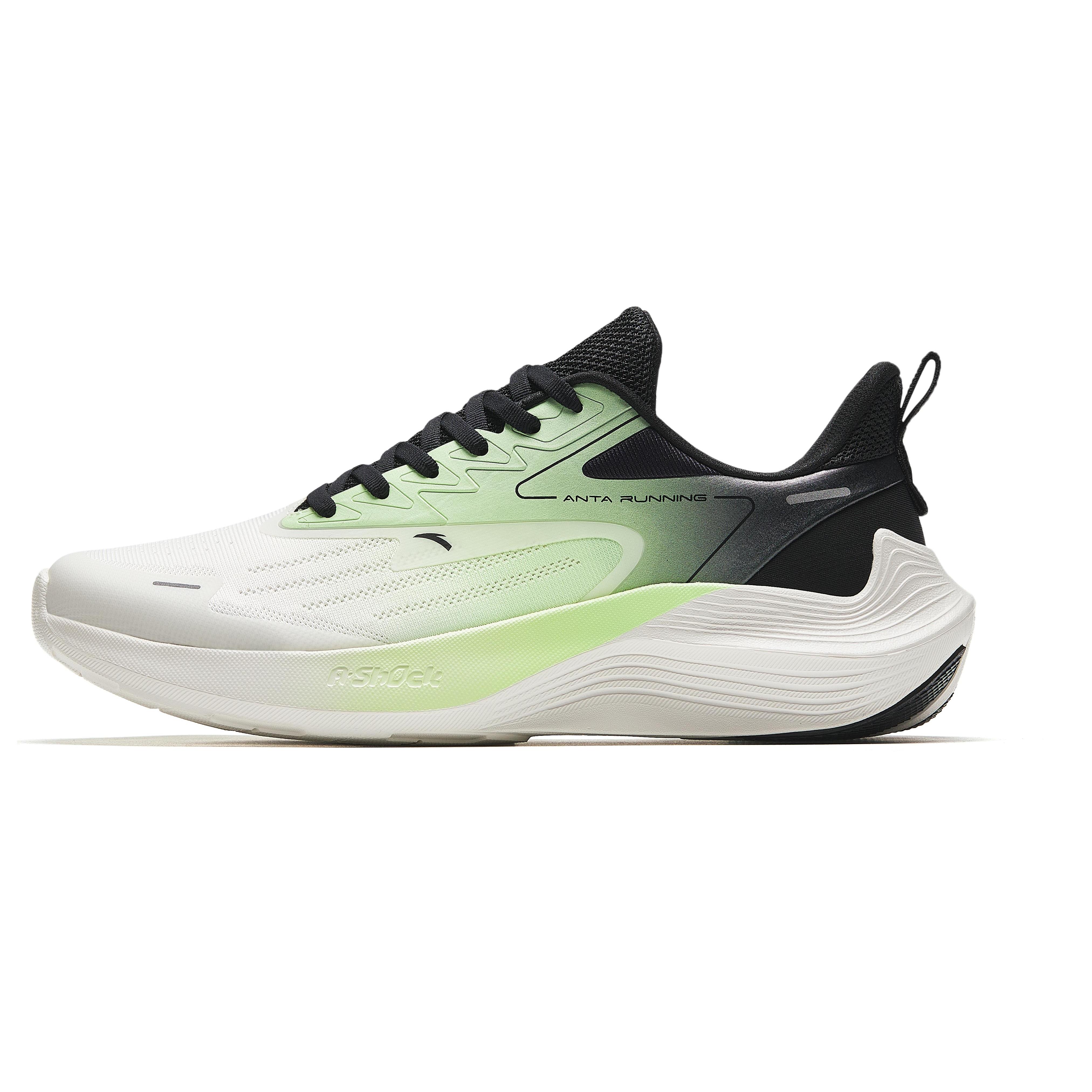 ANTA New Sting  White Green Black  Men s 912335580-4 EU 41
