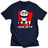 Rolig Mr Robot FSociety T-shirt Herr Kortärmad Casual Hacking T-shirt Hacker T-shirt Lös Passform 100% Bomull Geek T-shirt Toppar Gåva