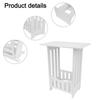 2/3 Tier Side Table Night Stand Narrow End Table Bookcase With Storage Shelf