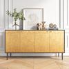 VEELIKE Self-Adhesive Wallpaper Stickers, Gold Foil, 40cm Wide X 3m, PVC, Heat-Resistant, Waterproof, Removable, Japanese-Style Remake Sheet, Cutting