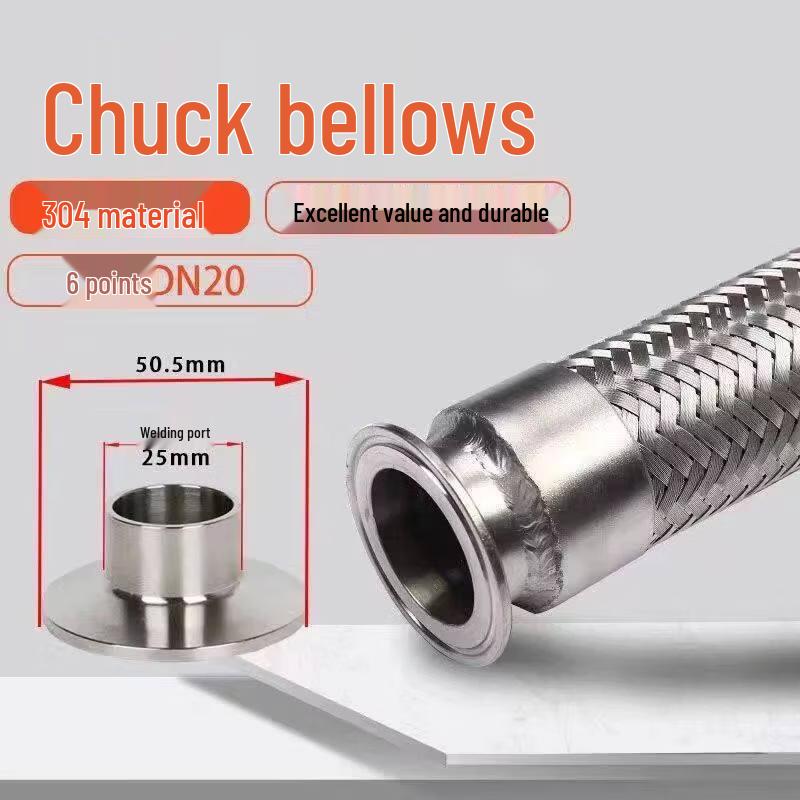 

Yishuxiang 304 SS Sanitary Tri-Clamp Corrugated Hose