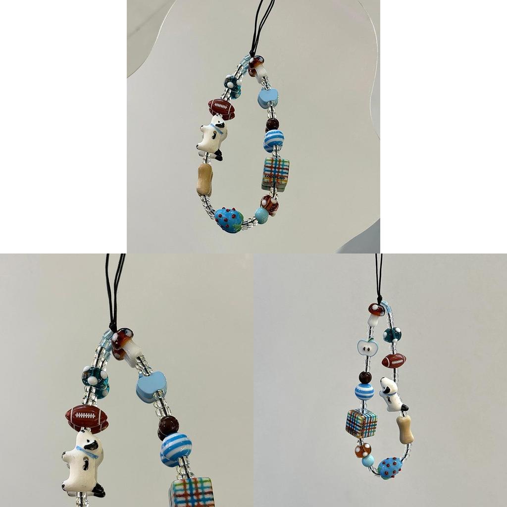 Ceramic Dog Phone Lanyard With Pvc Material Handcrafted For Men And Women