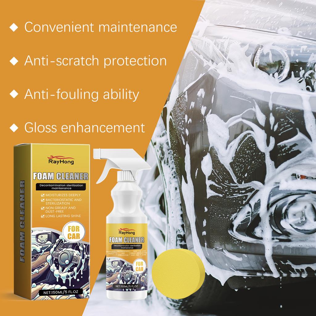Rayhong Car Multi-Purpose Foam Cleaner Household Multi-Purpose Stain Remover Car Interior Cleaning Care