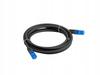 Patchcord Lanberg S/FTP kat.6A 1,5m LSZH CCA Fluke Passed Czarny