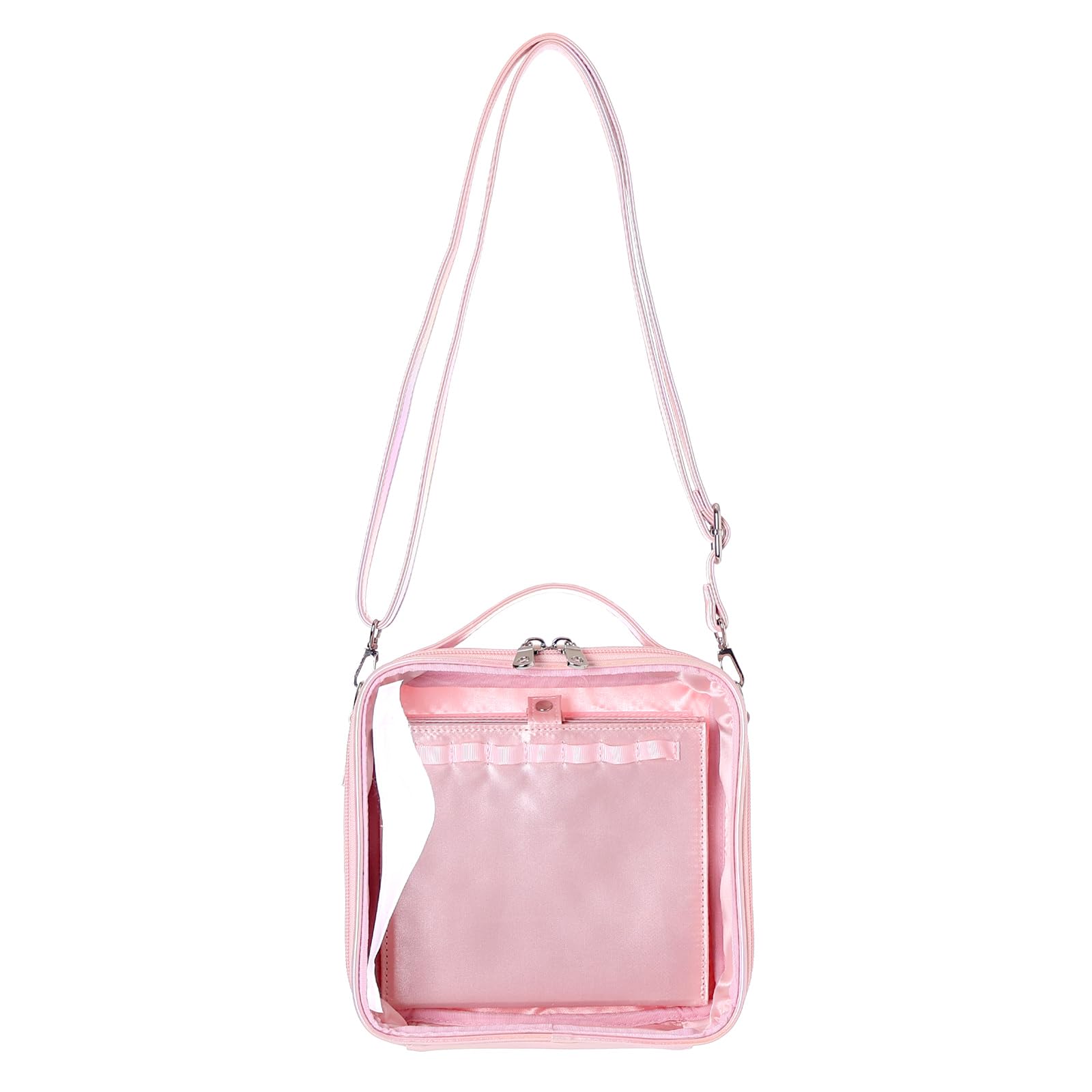 Osel 250010 Mineed by 2-Way Shoulder Bag, 20 x 20 x 8.5cm, Organizes Favorite Merchandise, Available in 4 Colors, Includes Pocket for Badges (Pearl