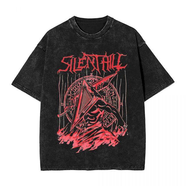 Silent Hill Washed Cotton T-Shirt S