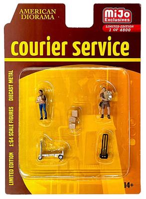 American Diorama Scale Figure Courier Service 1/64 (Mijo Exclusive)