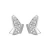 Cercei LILIA cu Fluture de Cristal pentru Femei Argintii 5636424