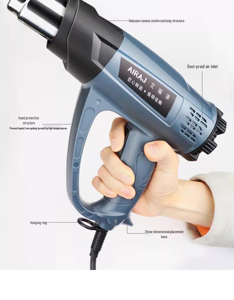 Arrizo High-Power Portable Heat Gun for Electronic Repair & Heat Shrink Applications