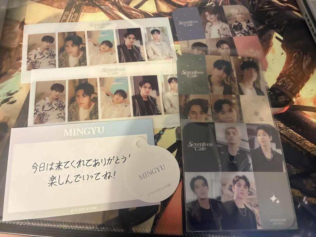

[USED] Seventeen Cafe Mingyu Bonus Coaster