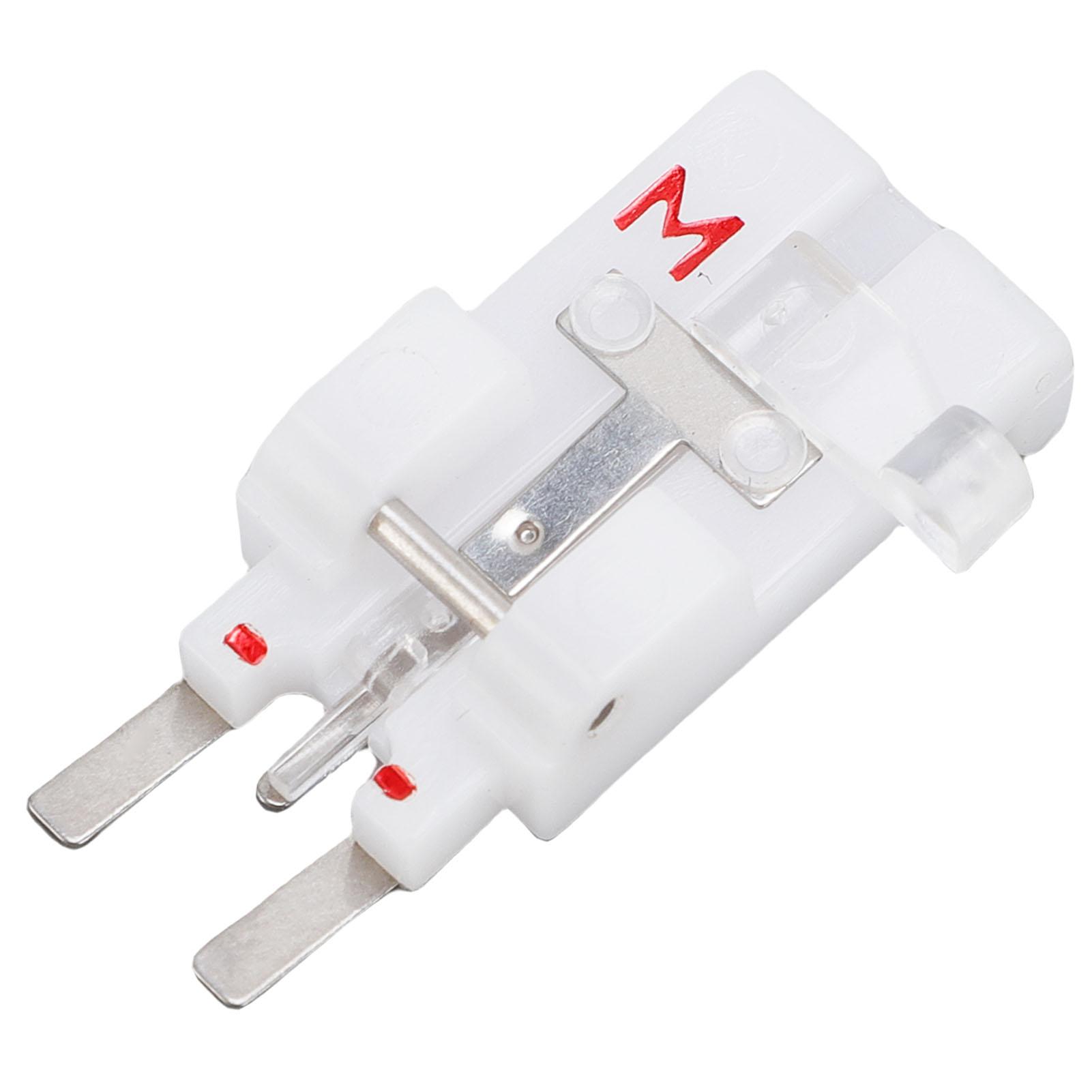

Button Sew On Presser Foot M Replacement for Baby Lock Sewing Machine Plastic Iron Button Sew On Foot