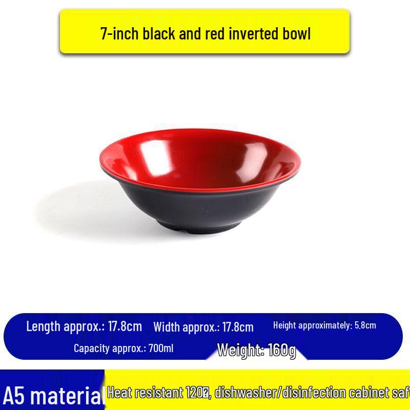 Jijun Thickened High-Temperature Melamine Noodle Bowl