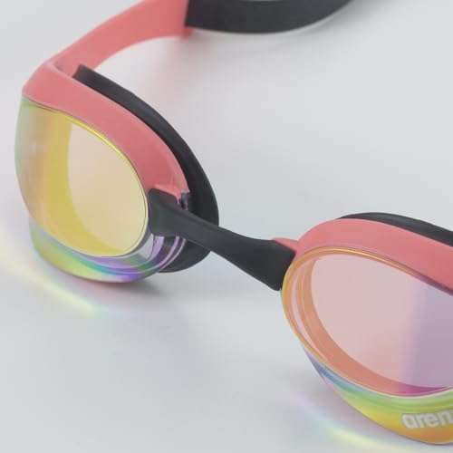 ARENA Cobra Ultra Swimming Goggles, Unisex, WA Approved, Free Size, Mirror Finish, Top Racing Model AS5SGG02U