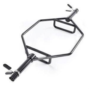 VEVOR Trap Bar Hex Bar, 50mm Hex Barbell, 360 kg Capacity Shrug Bars with Knurled Grips, Weightlifting and Strength Training Equipment