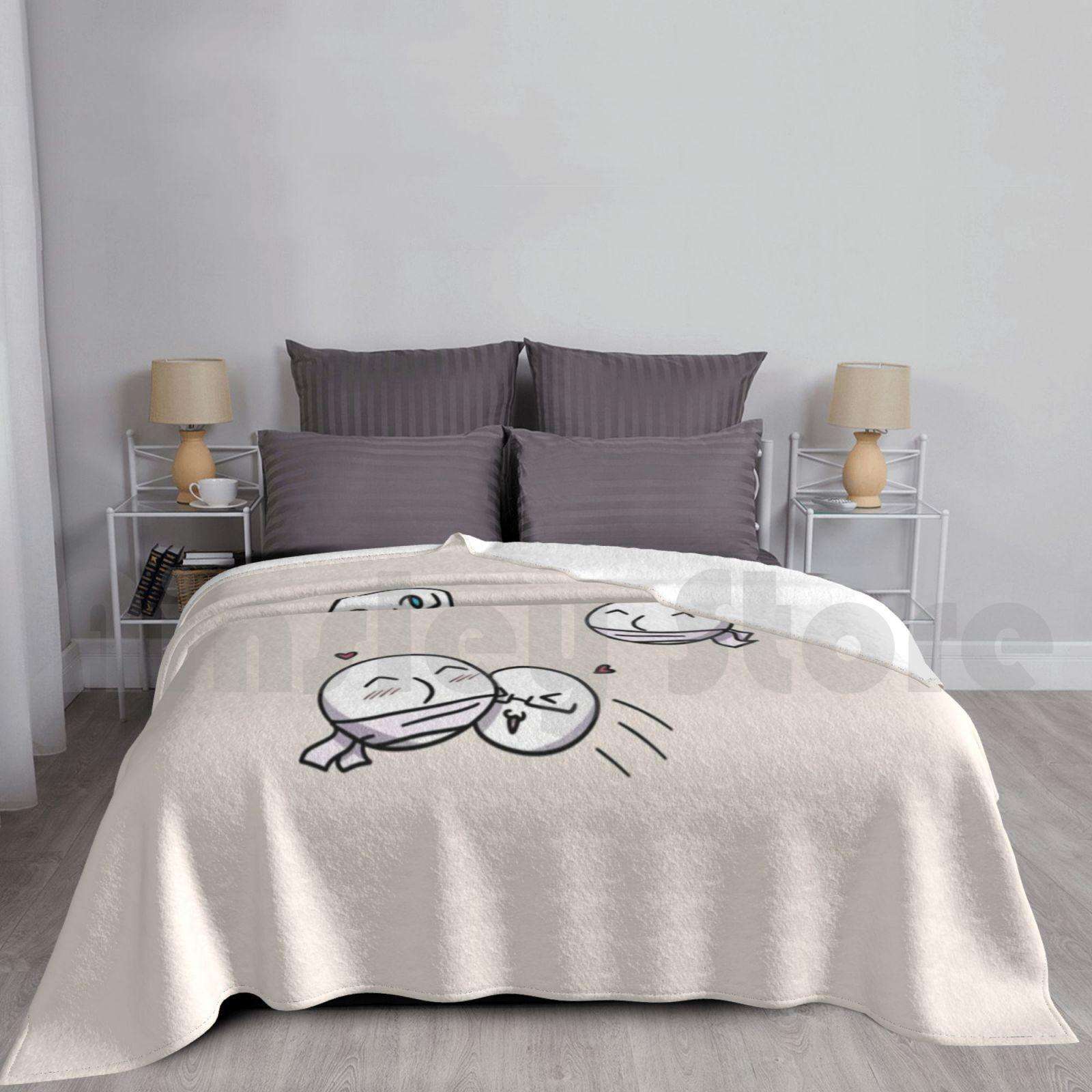 Mochi Rusame Blanket Super Soft Warm Light Thin Hetalia Aph America Aph Russia Rusame Hetalia Rusame Aph Rusame Mochi Size: 75*100cm, Weight: 230 GSM