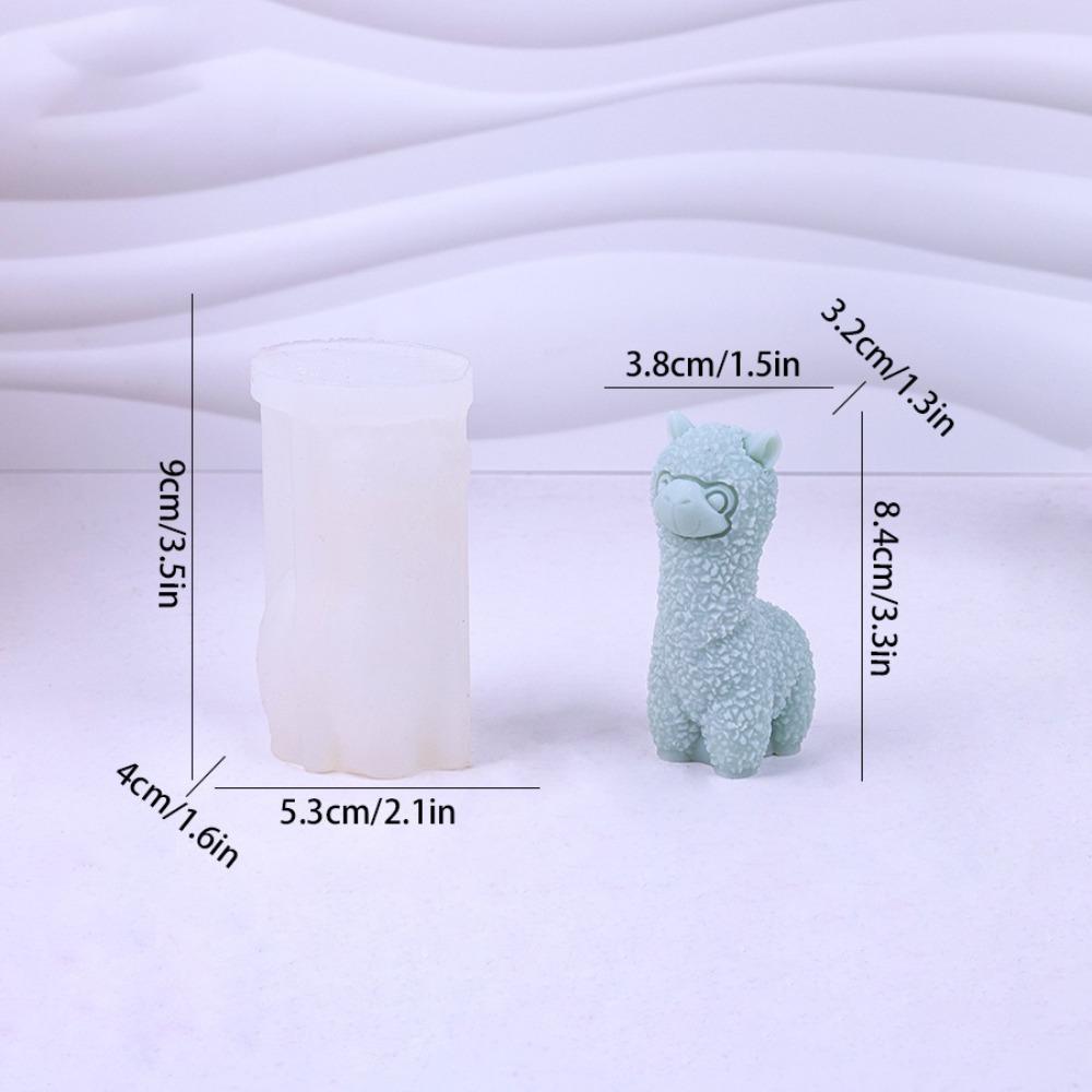 

Сделай сам силиконовая форма милый барашек 3D форма для мыла подарки альпака силиконовая форма для свечей для украшения торта S