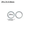 2021 New Circular Saw Ring Conversion 2 Pcs/set 25.4-20mm