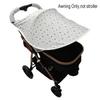 Extended UV Resistant Canopy Light Blocking Sun Protections Cover  Kids Buggy Accessories