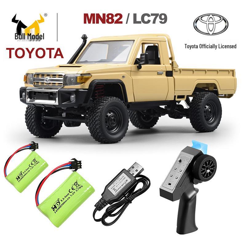 MN82 Toyota Licensed RC Off-Road Pickup Truck – 4WD Remote Control Rock Crawler