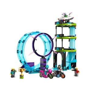 LEGO City Ultimate Stunt Challenge 60361 Baustein Geschenk Fahrzeug Fahrzeug Jungen Mädchen Alter 7+