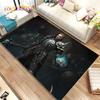 3D HD Diablo Game Gamer Cartoon  Area Rug,Carpet Rug for Home Living Room Bedroom Sofa Doormat Decor,kid Play Non-slip Floor Mat