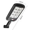 LED Solar Street Light IP65 Waterproof Outdoor Solar Motion Sensor Wall Light Security Lamp for Garden Yard Patio Pathway